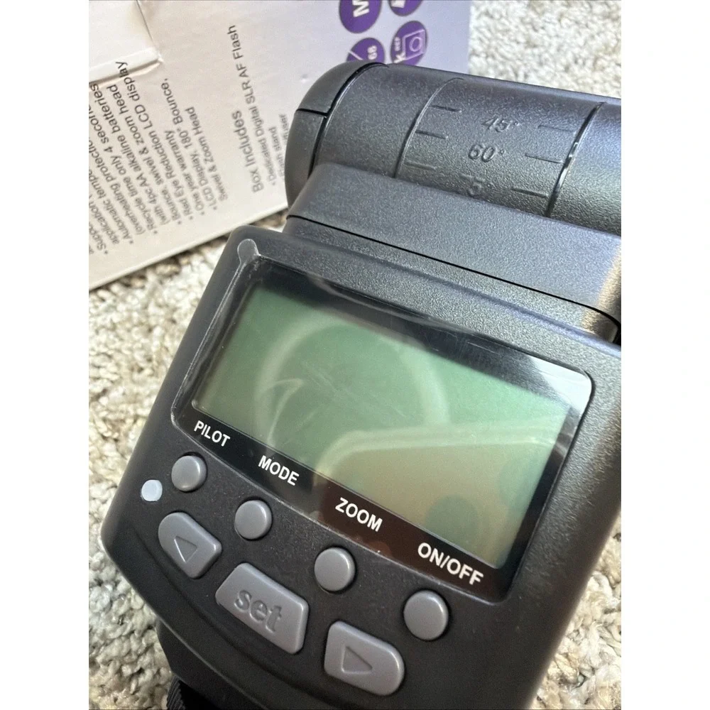 Altura Pro Series FOR NIKON Digital SLR Auto-Focus TTL Flash LCD Display